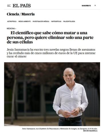 Noticia El País. Jesús Santamaría Noticia El País. Jesús Santamaría